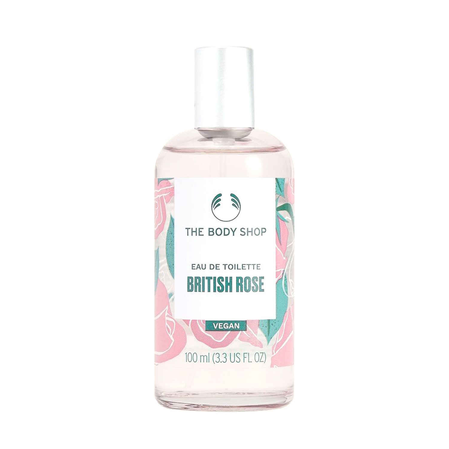 Buy The Body Shop Vegan British Rose Edt, 100Ml - Purplle