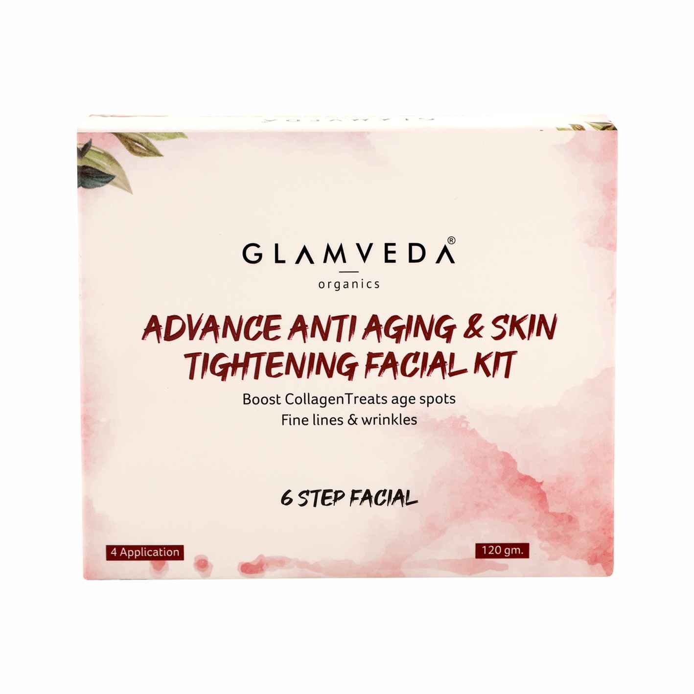 Buy Glamveda Advance Anti Ageing & Skin Tightening Facial Kit (120 g) - Purplle