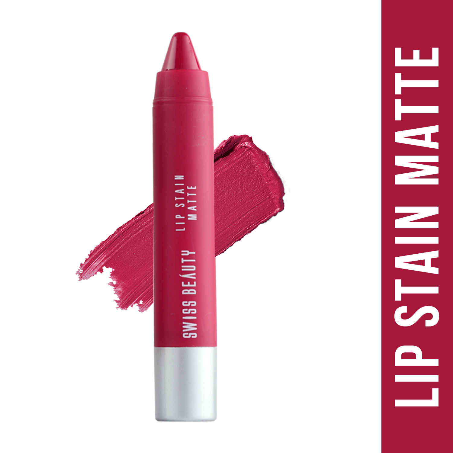 Buy Swiss Beauty Lip Stain Matte Lipstick - Velvet-Maroon (3 g) - Purplle