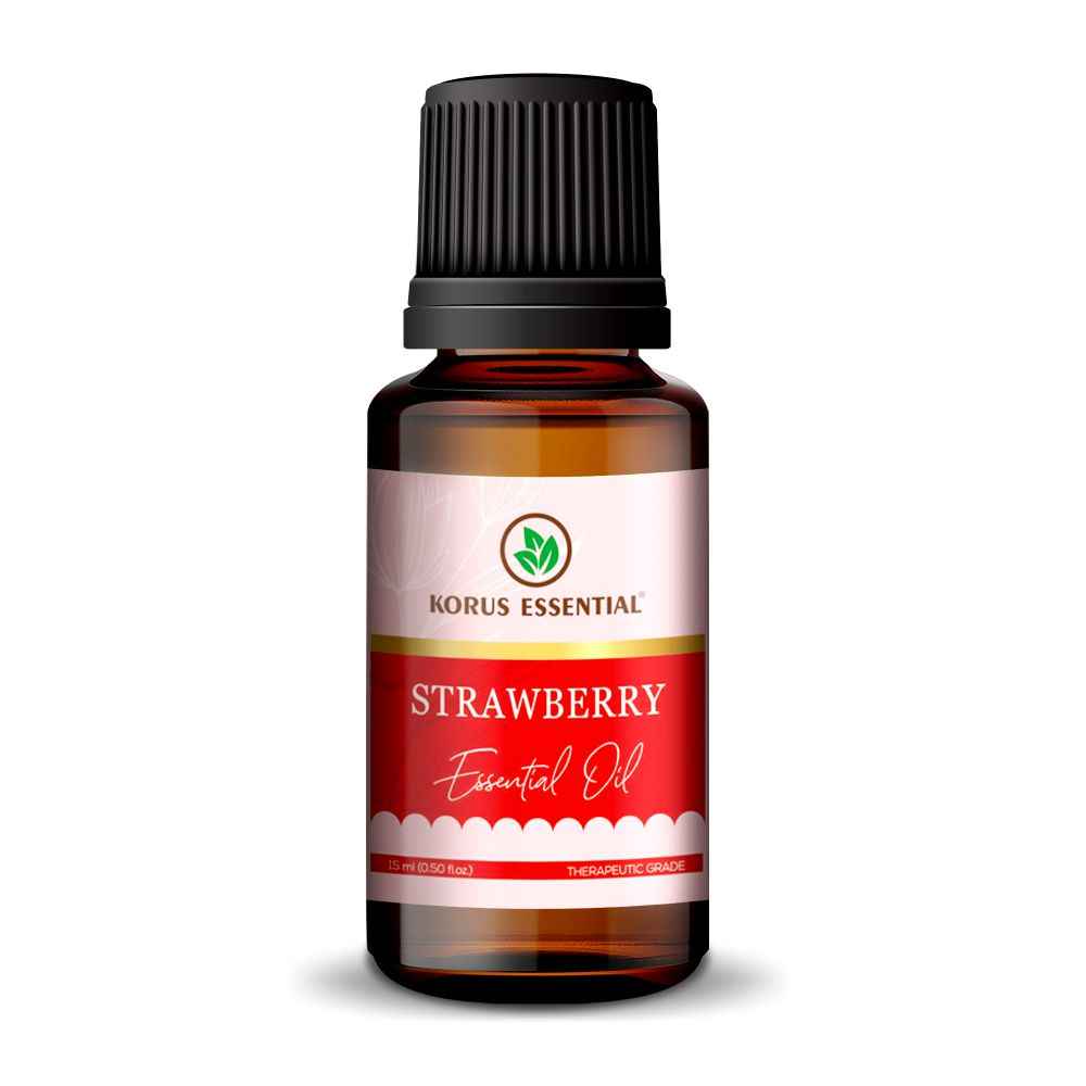 Buy Korus Essential Strawberry Essential Oil - Therapeutic Grade 15 ml - Purplle