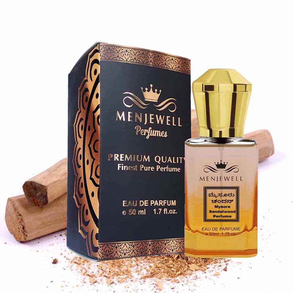 Buy Menjewell Karnataka Mysore Sandalwood Perfume Eau de Parfum - 50 ml  (For Men & Women) - Purplle