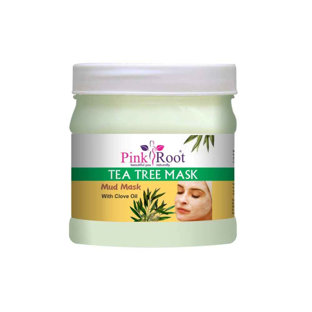 Buy Pink Root Tea Tree Mask With Clove Oil 500gm - Purplle