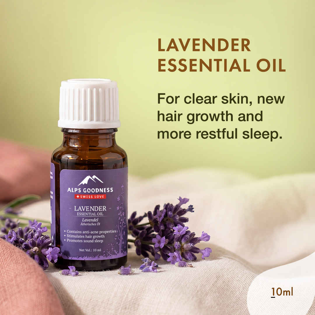 Buy Alps Goodness Pure Essential Oil - Lavender (10 ml) - Purplle