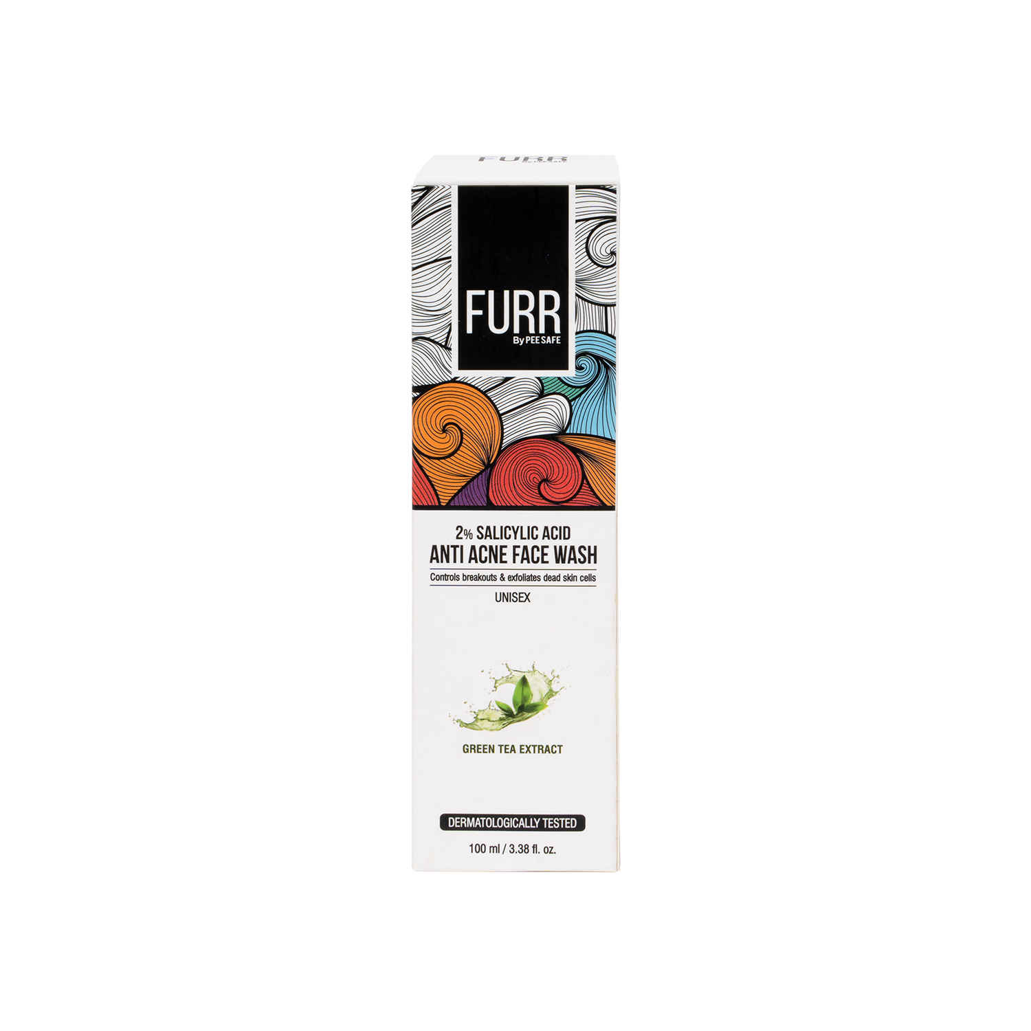 Buy FURR 2% Salicylic Acid & Green Tea Anti Acne Face Wash - Purplle