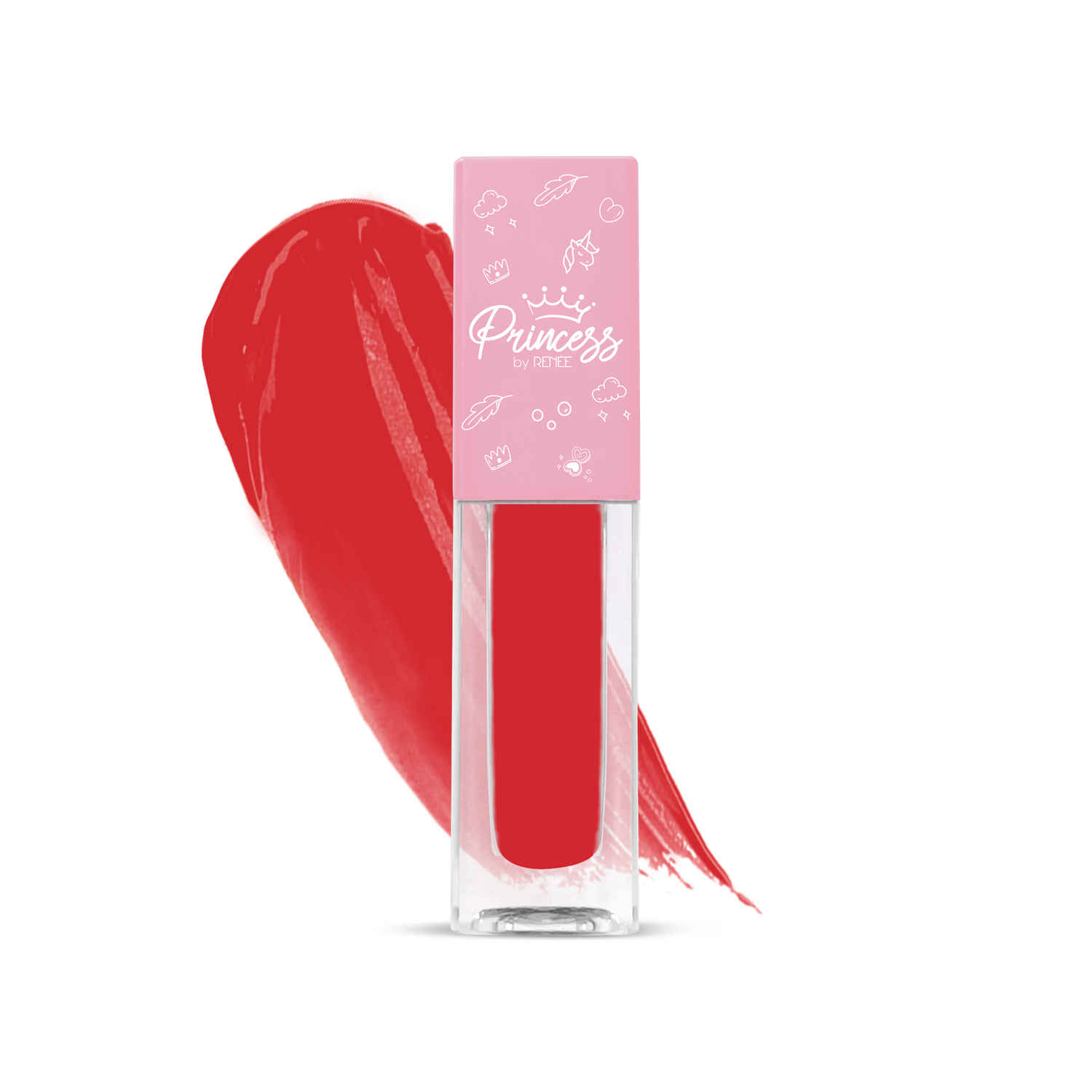 Buy Princess By RENEE Twinkle Lip Gloss Cherry Red, For Pre Teen Girls - Enriched With Jojoba Oil & Shea Butter, Lightweight, Glossy, Non-Sticky Formula, 1.8 ml - Purplle