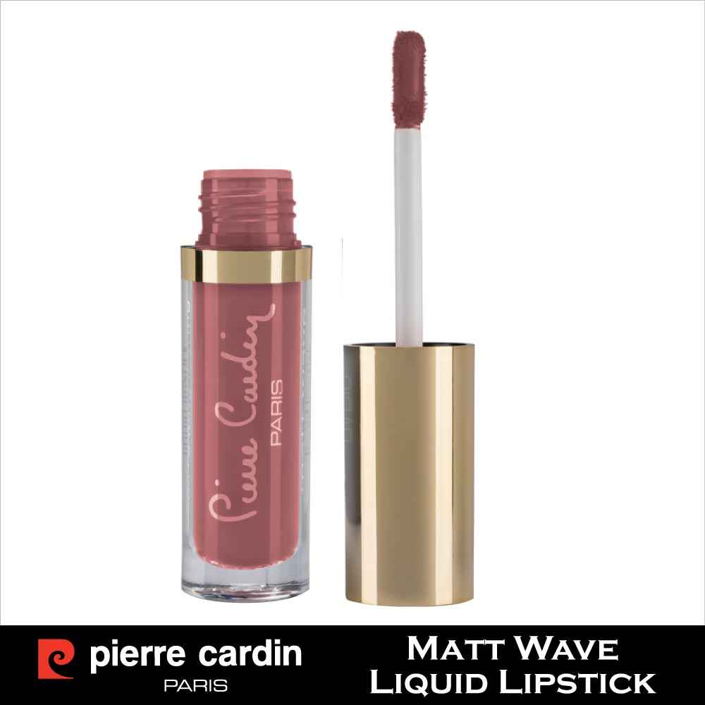 Buy Pierre Cardin Paris - Matt Wave Liquid Lipstick Ultra Long Lasting 314-Nude Coral - Purplle
