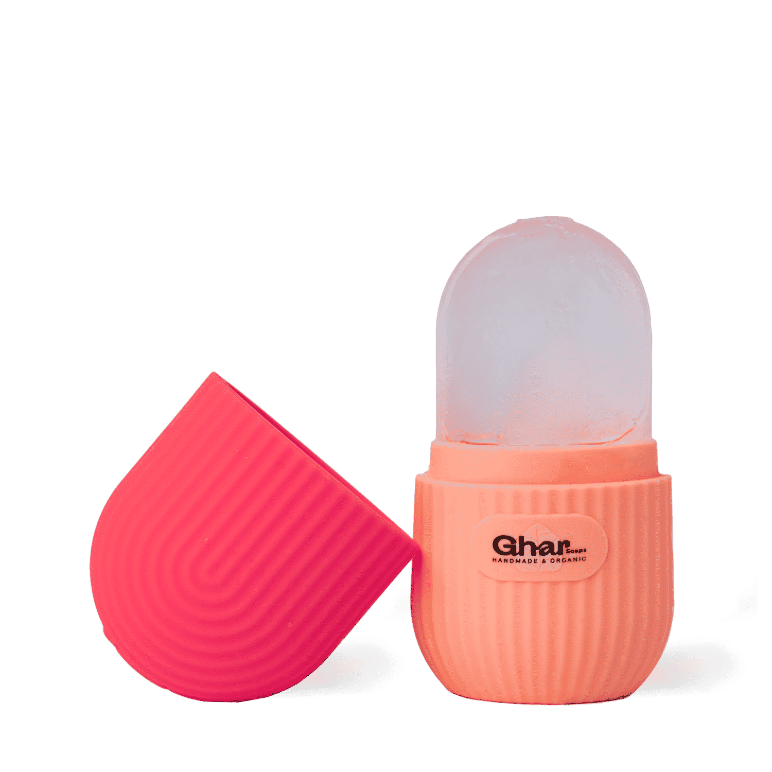 Buy GHAR SOAPS Ice Roller For Face & Eye Massage, Reusable Facial Tool for Glowing & Tighten Skin ( Pink ) - Purplle