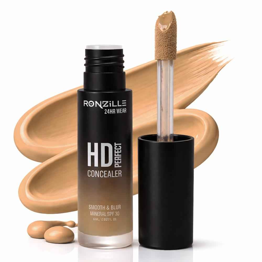 Buy Ronzille 24HR Wear HD Perfect Concealer Smooth & Blur Mineral SPF30 Concealer-602 - Purplle