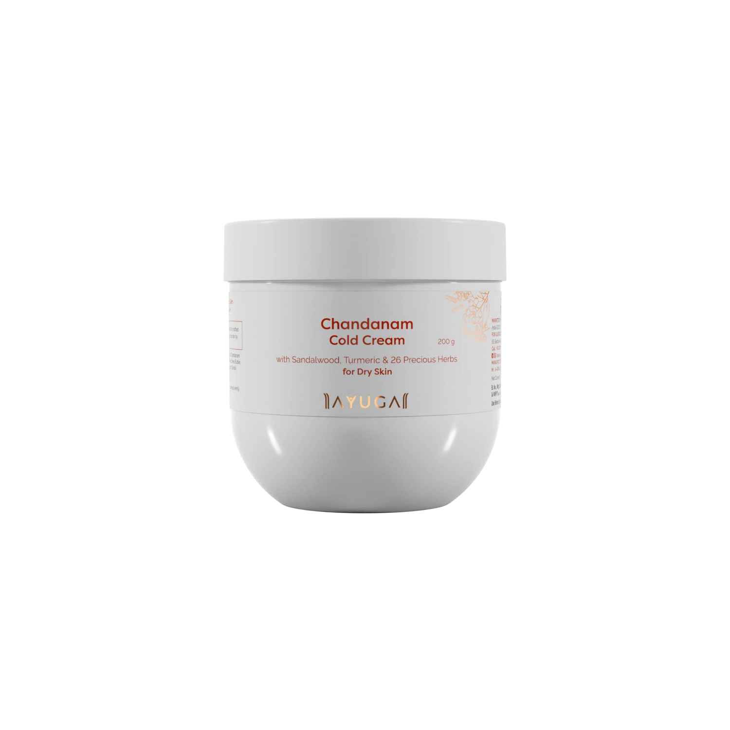 Buy Ayuga Chandanam Cold Cream with Sandalwood & Turmeric 200g - Purplle