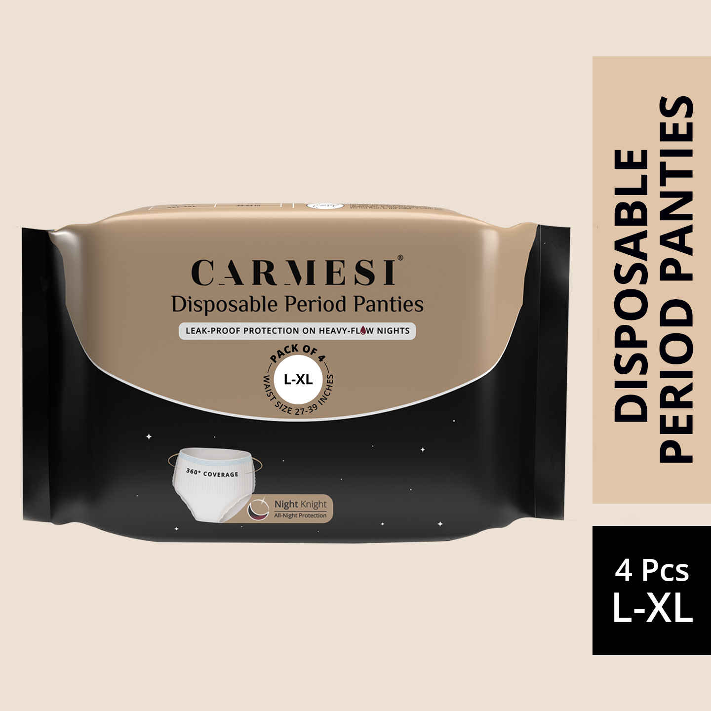 Buy Carmesi Disposable Period Panties (L-XL) - Purplle