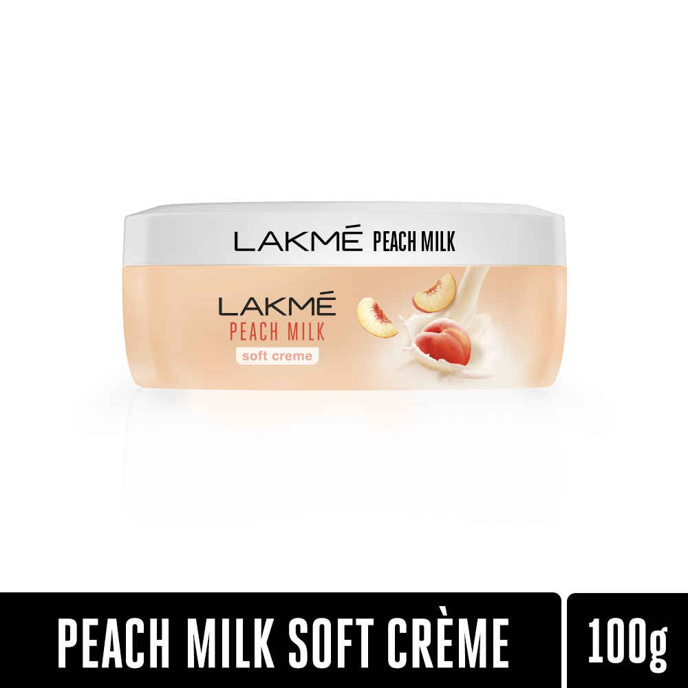 Buy Lakme Peach Milk Vit-E creme Moisture-Riser |Enriched With Vitamin E |Iimproves Skin Texture |100 gm  - Purplle