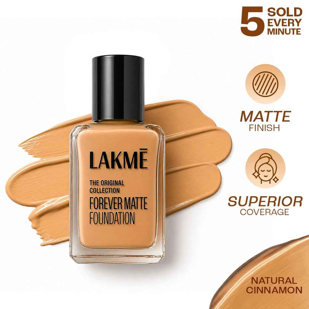 Buy Lakme Perfect Liquid Foundation NaturalCinnamon 27ml - Purplle