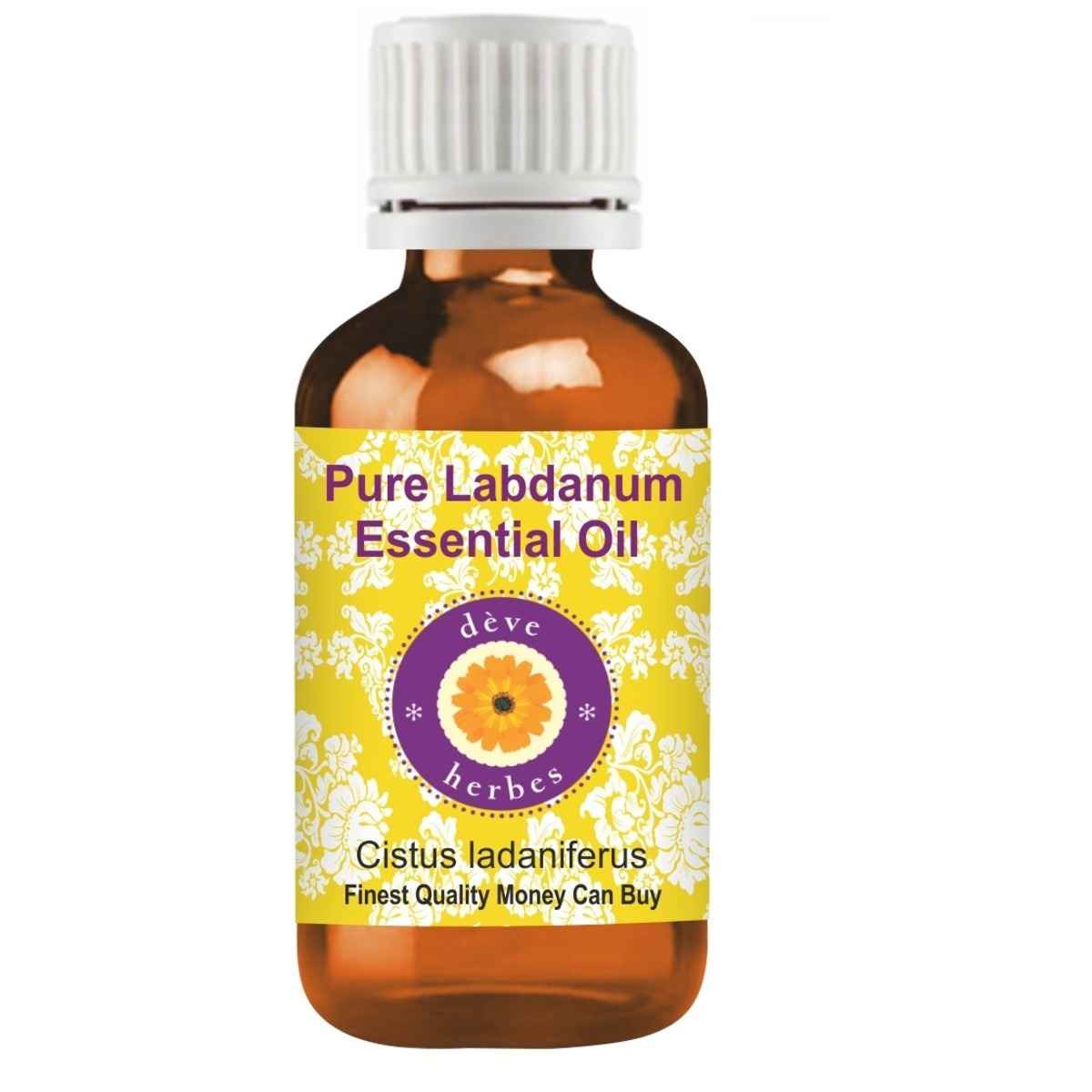 Buy Deve Herbes Pure Labdanum Essential Oil (Cistus ladaniferus) Natural Therapeutic Grade Steam Distilled 10ml - Purplle