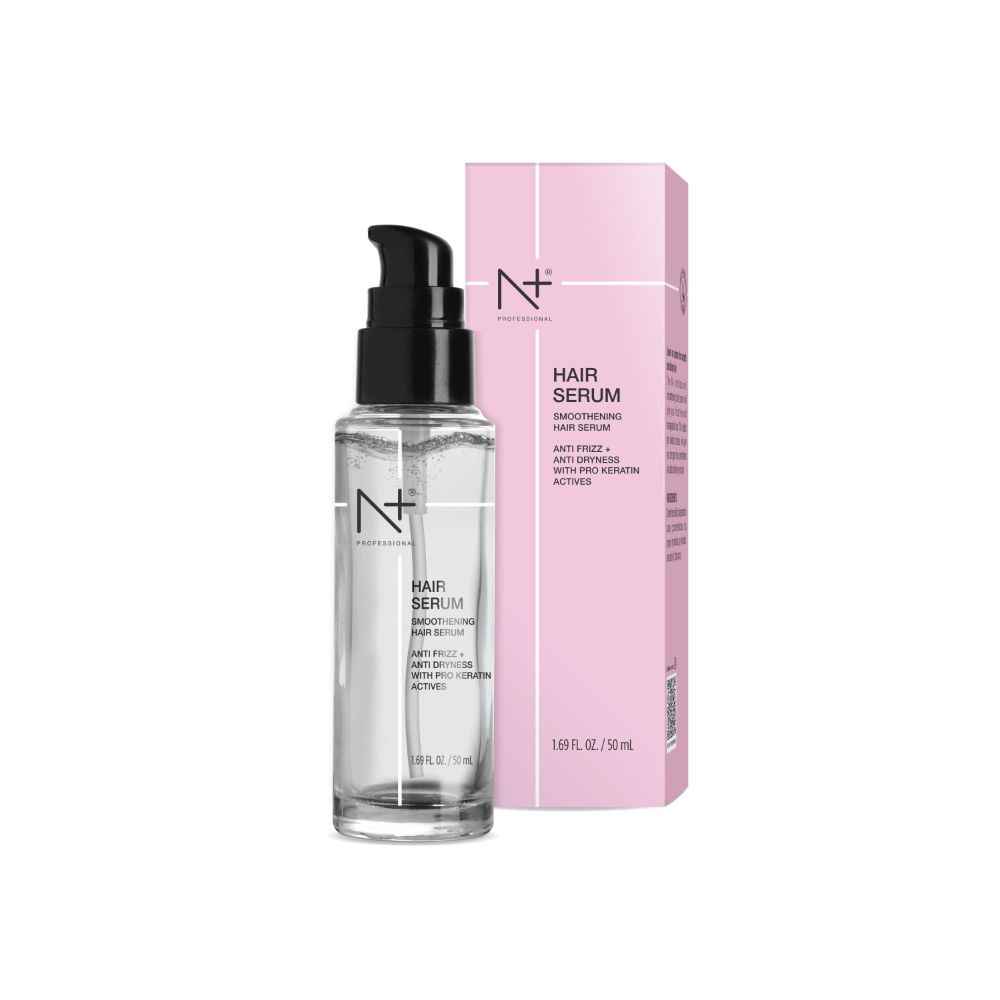 N Plus R N Plus Professional Hair Serum- For Anti Frizz + Anti Dryness With Pro ...
