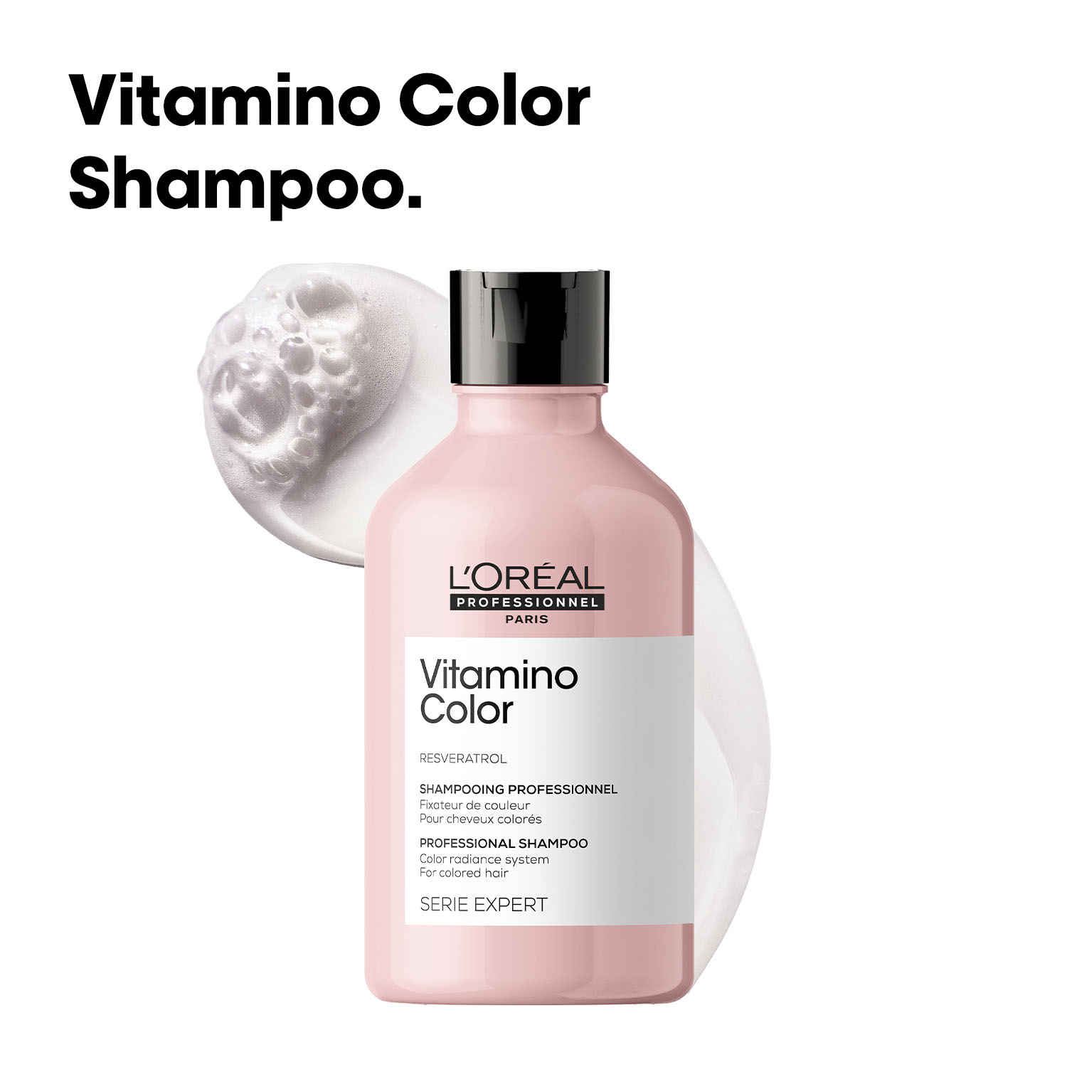 Buy L'Oreal Professionnel Vitamino Color Shampoo for Color Protection 300 ml | With Resveratrol - Purplle