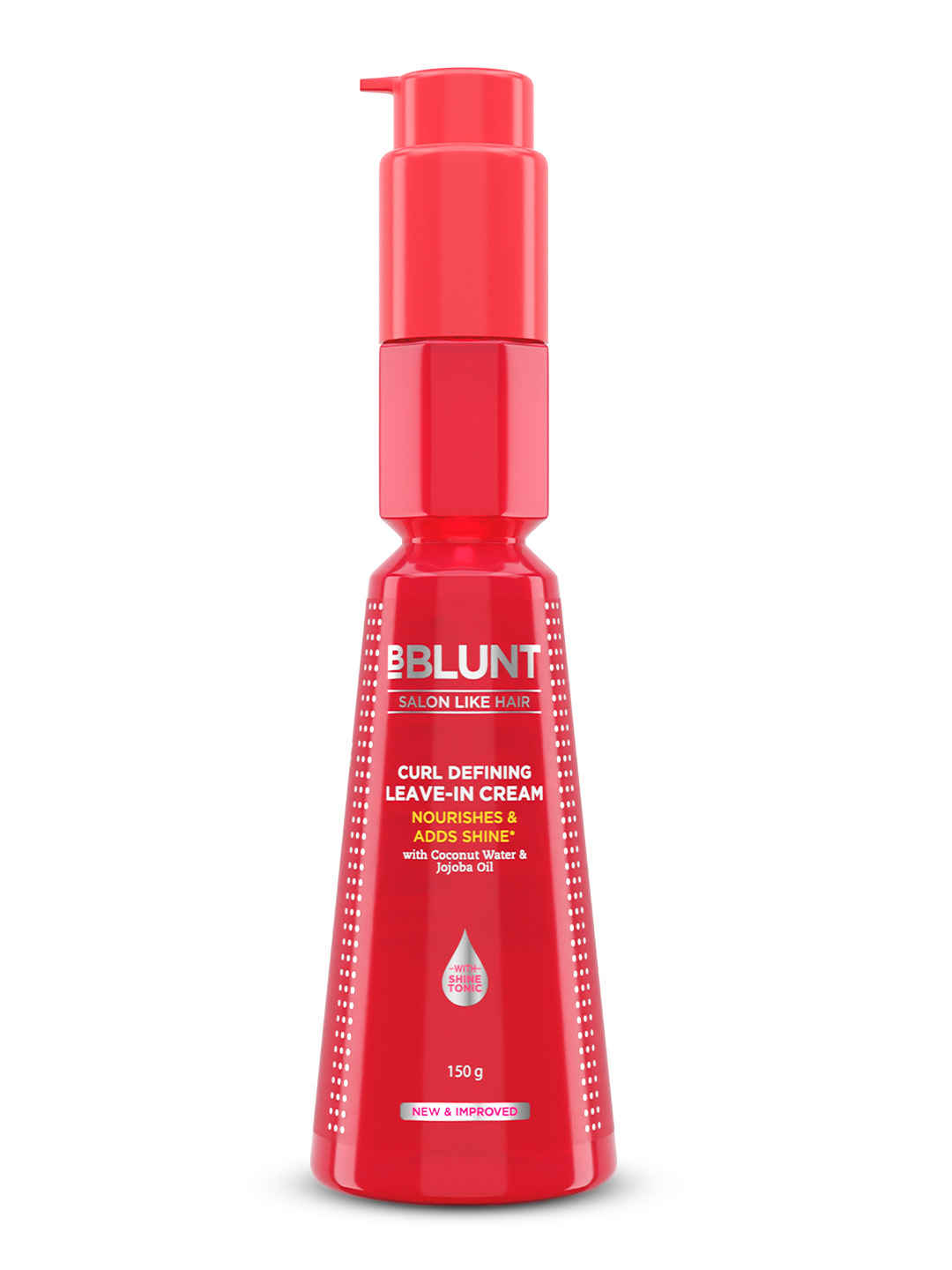 Buy BBLUNT Curl Defining Leave-In Cream For Curly Hair, Leave-In Conditioner For Frizzy, Dry, Wavy Hair, Defines Curls and Gives Nourished Shiny Curly Hair, With Shine Tonic - 150 g - Purplle