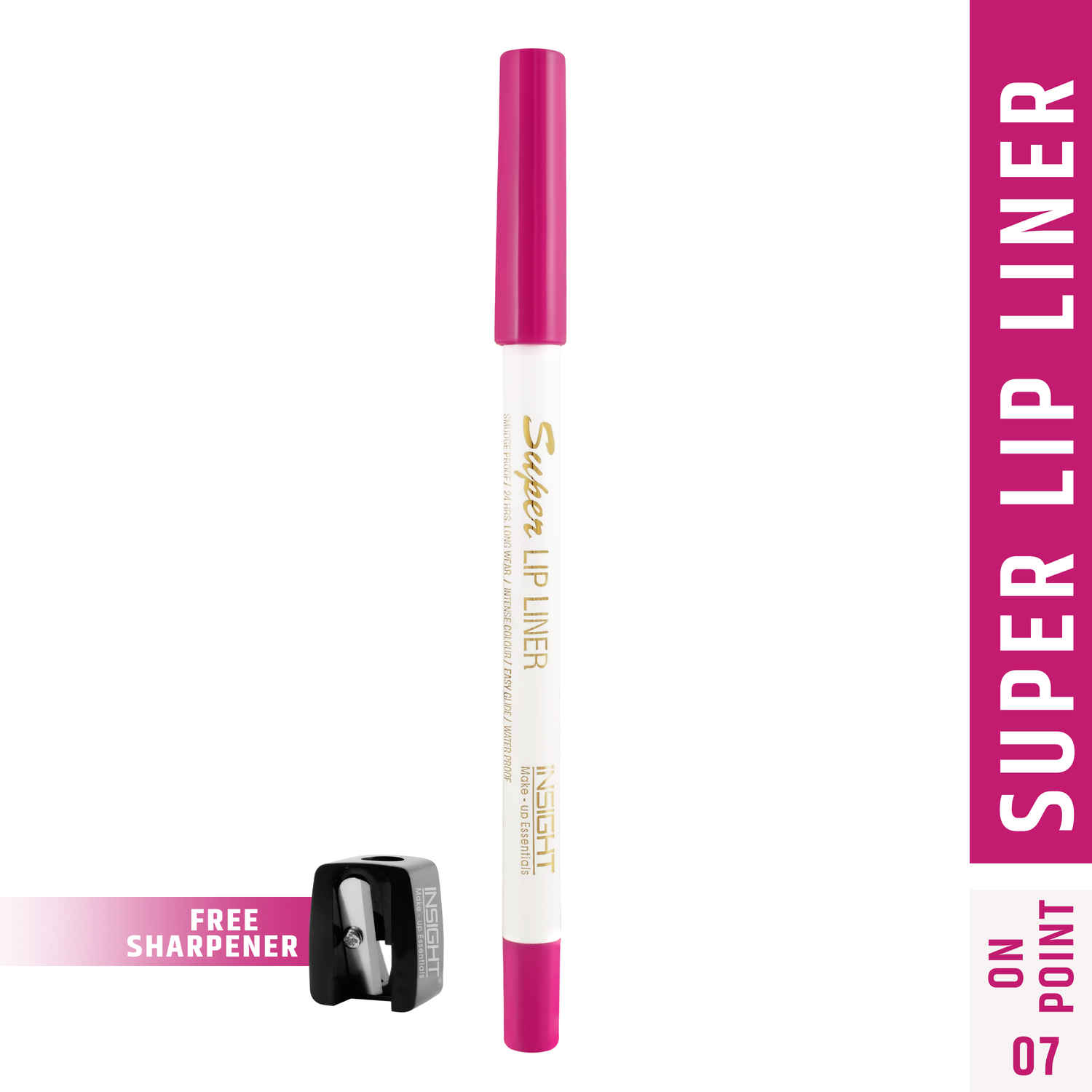 Buy INSIGHT Cosmetics Super Lip Liner_On Point (07) - Purplle