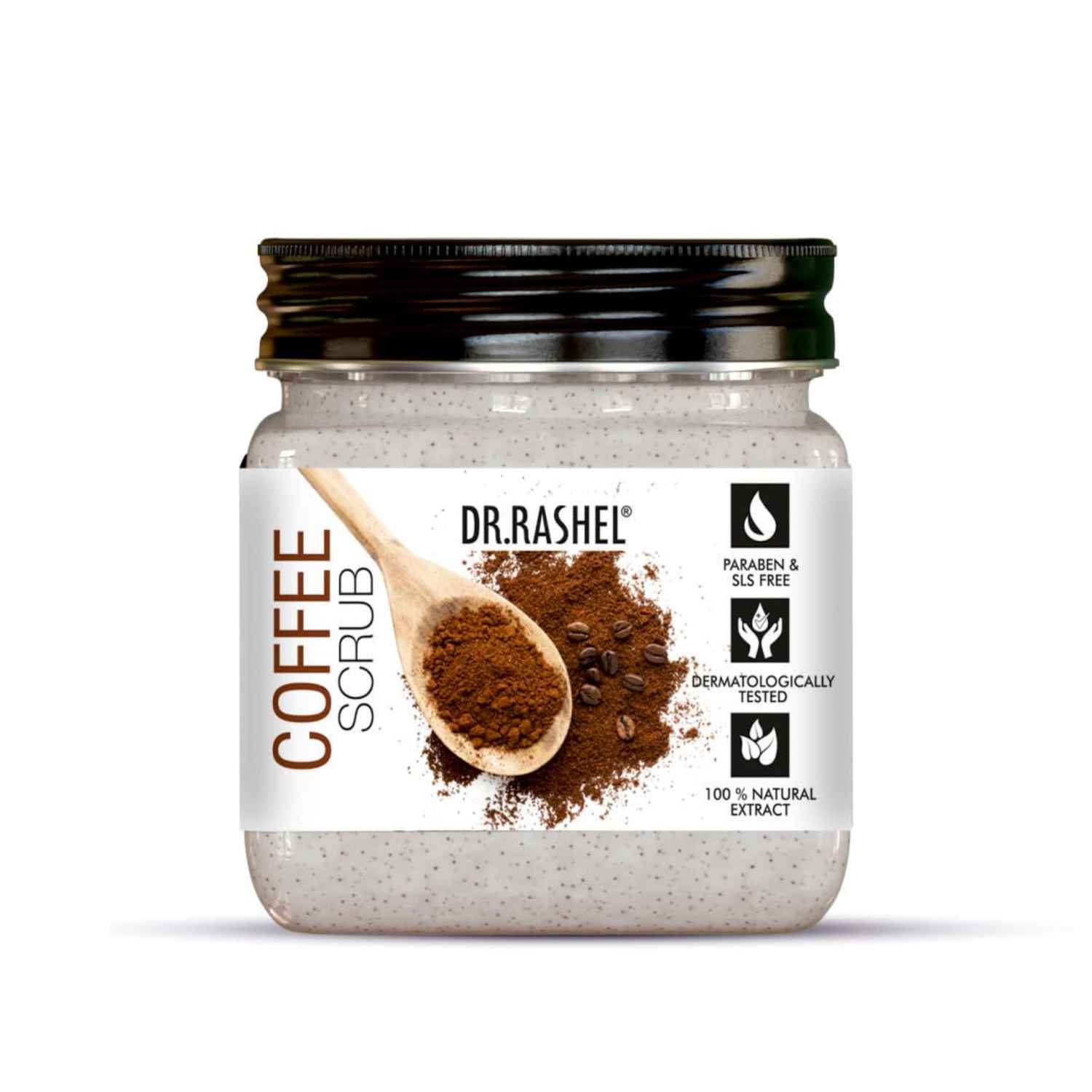 Buy Dr.Rashel Re-Sculpting Coffee Face And Body Scrub For All Skin Types (380 ml) - Purplle