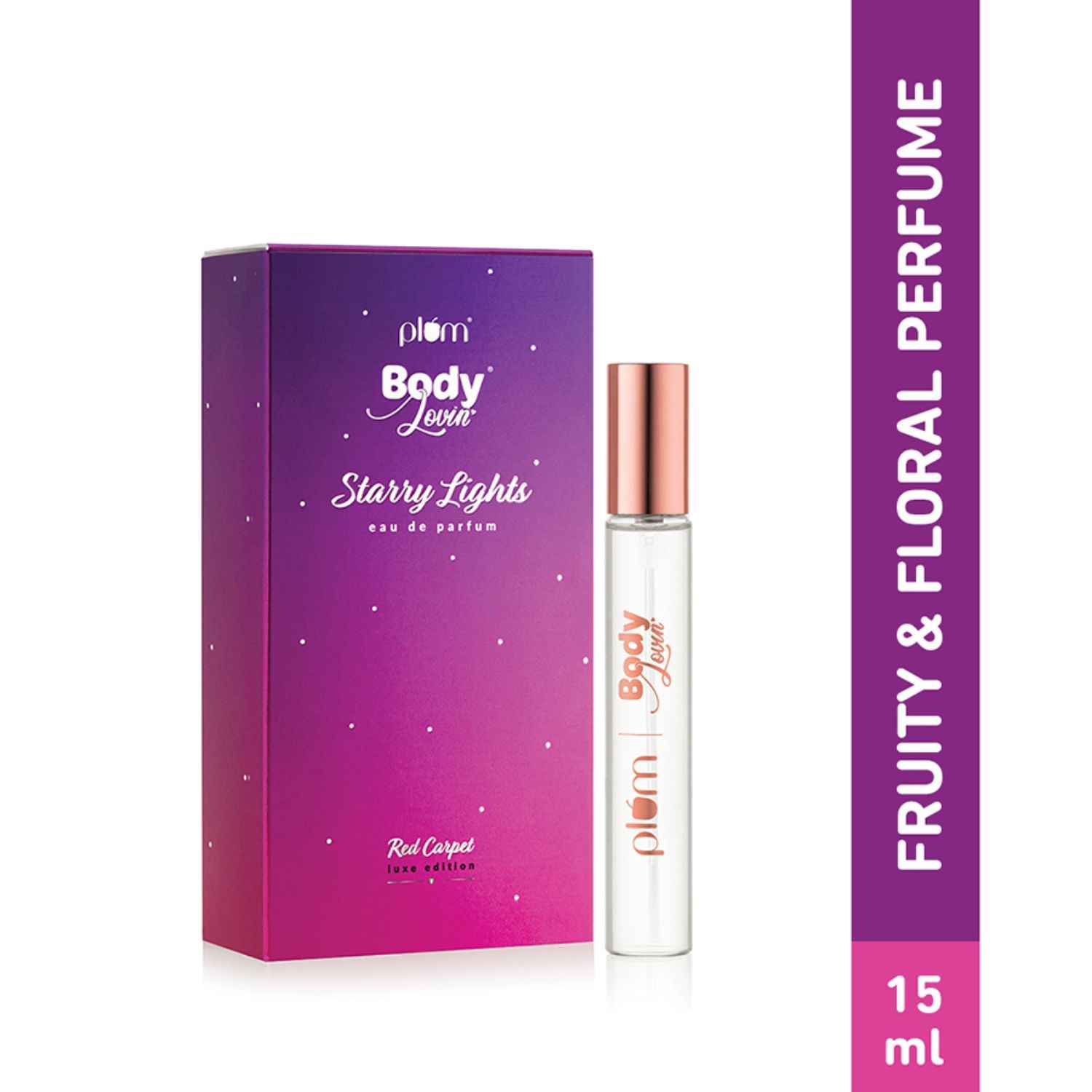 Buy Plum BodyLovin’ Starry Lights Eau De Parfum (15 ml) | Red Carpet Collection | Fruity & Floral Fragrance | Long-lasting Perfume - Purplle