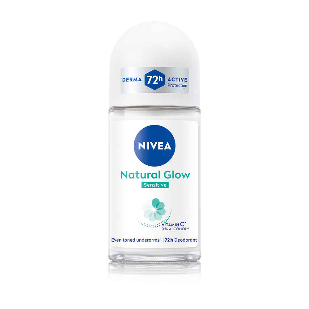 Buy Nivea natural glow Sensitive Roll On (50 ml) - Purplle