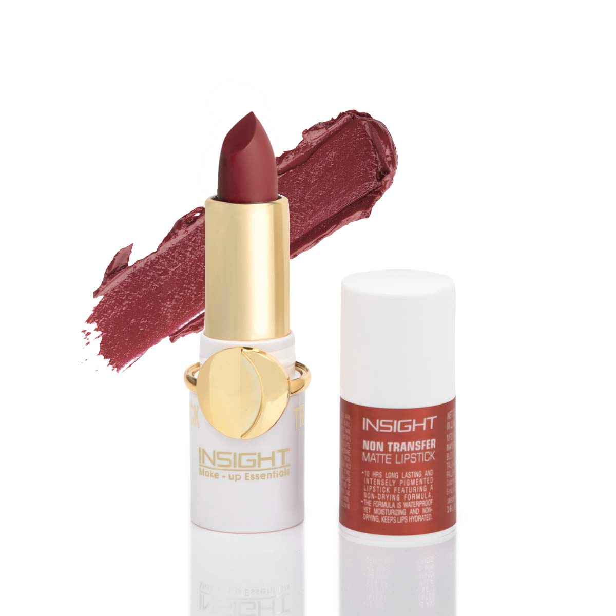 Buy INSIGHT Cosmetics Non Transfer Matte Lipstick (Ll-04)_16 Mood - Purplle