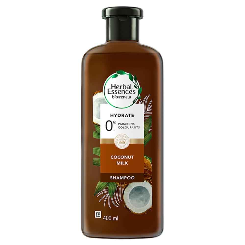 Buy Herbal Essences bio:renew Coconut Milk SHAMPOO ,No Parabens No Colourants, 400ml - Purplle