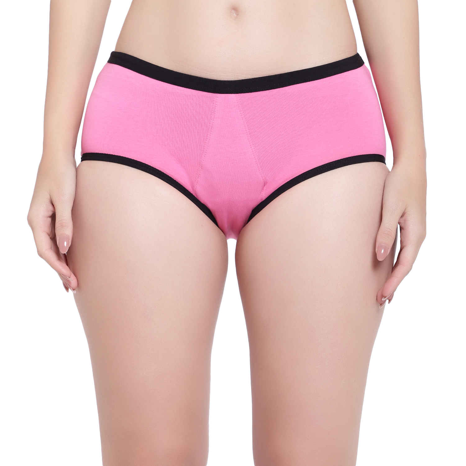 Buy FabPad Women Reusable Leak Proof Period Panty Without Pads, Cups & Tampons (Pink, Small [28-31"]) - Purplle