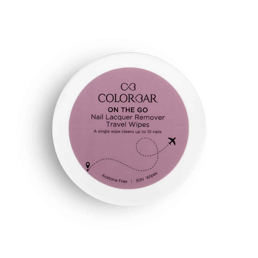 Buy Colorbar On The Go Nail Lacquer Remover Wipes Rainbow Bouquet 30 Pcs - Purplle