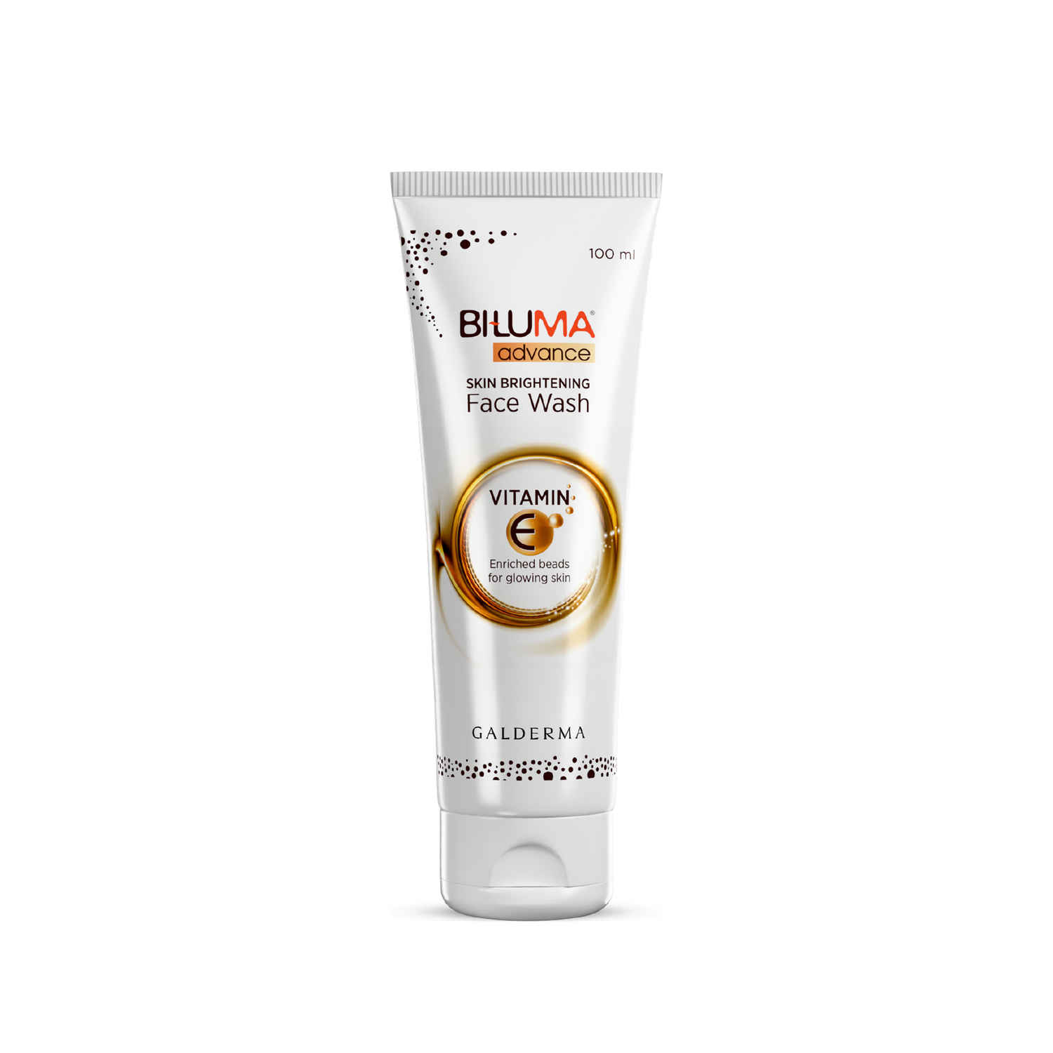 Buy Biluma Advance Skin Brightening Facewash with Vitamin E and aloe vera for even skin tone and dark spots - 100 ml - Purplle