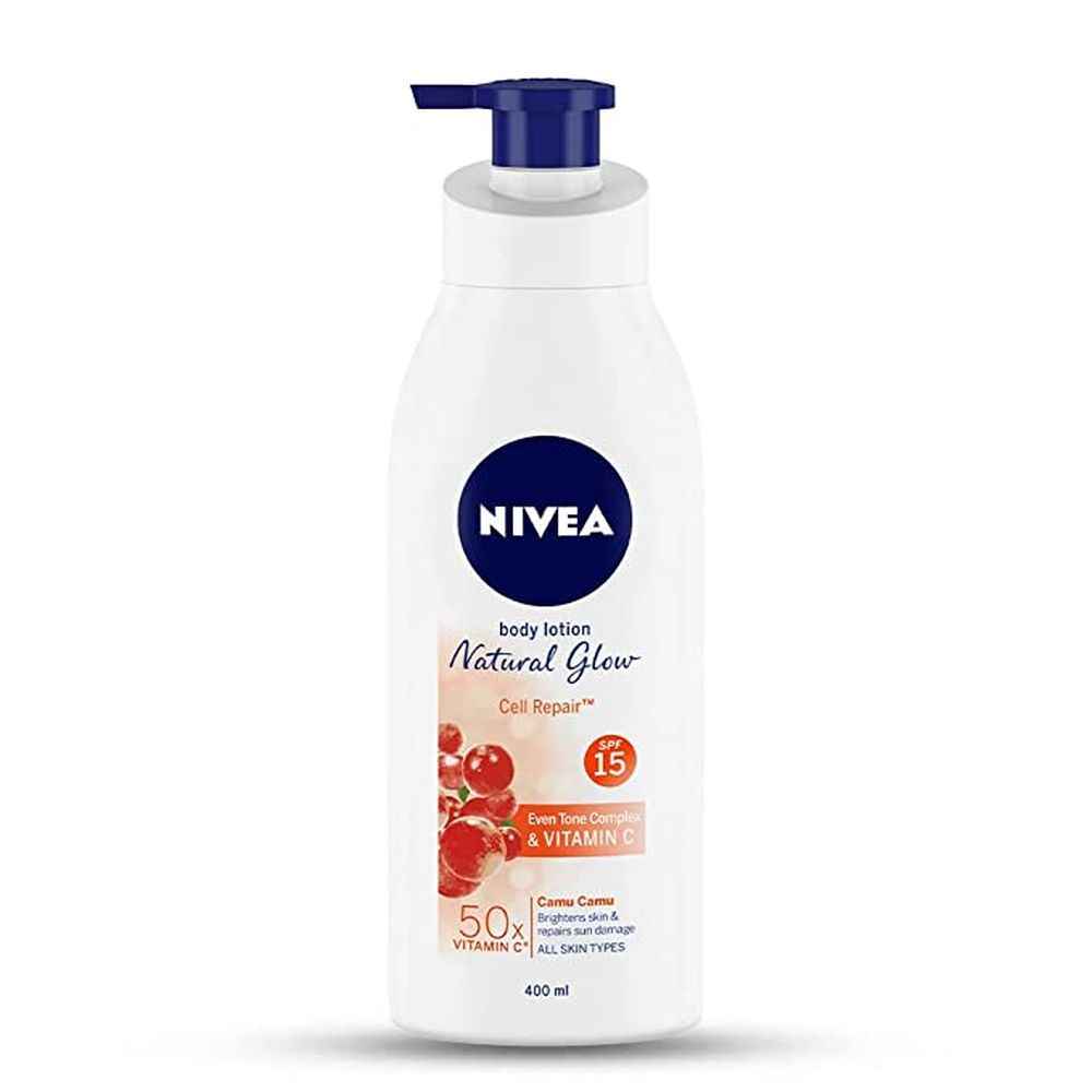 Buy NIVEA 50x Vitamin C BODY LOTION with SPF 15  for Cell repair and Natural glow - Purplle