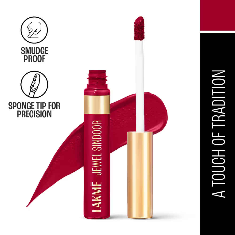 Buy Lakme Jewel Sindoor - Red - 5 ml - Purplle
