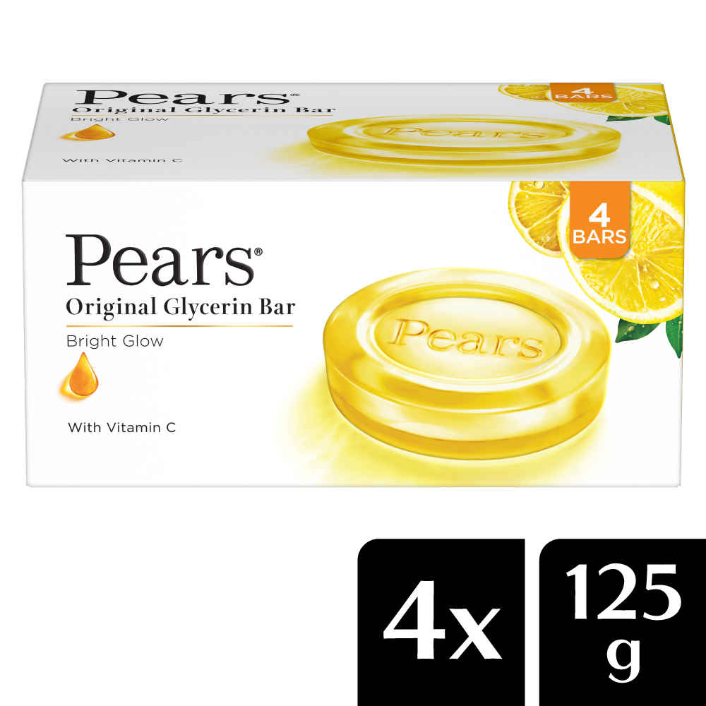Buy Pears Naturale Vitamin C Soap 4x125gm - Purplle