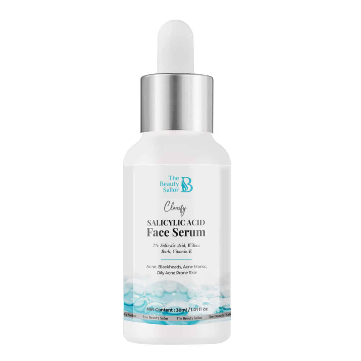 Buy The Beauty Sailor- Clarify Salicylic Acid Face Serum for acne and acne marks| for men and women| helps reduce inflammation| all skin types| 30ml - Purplle