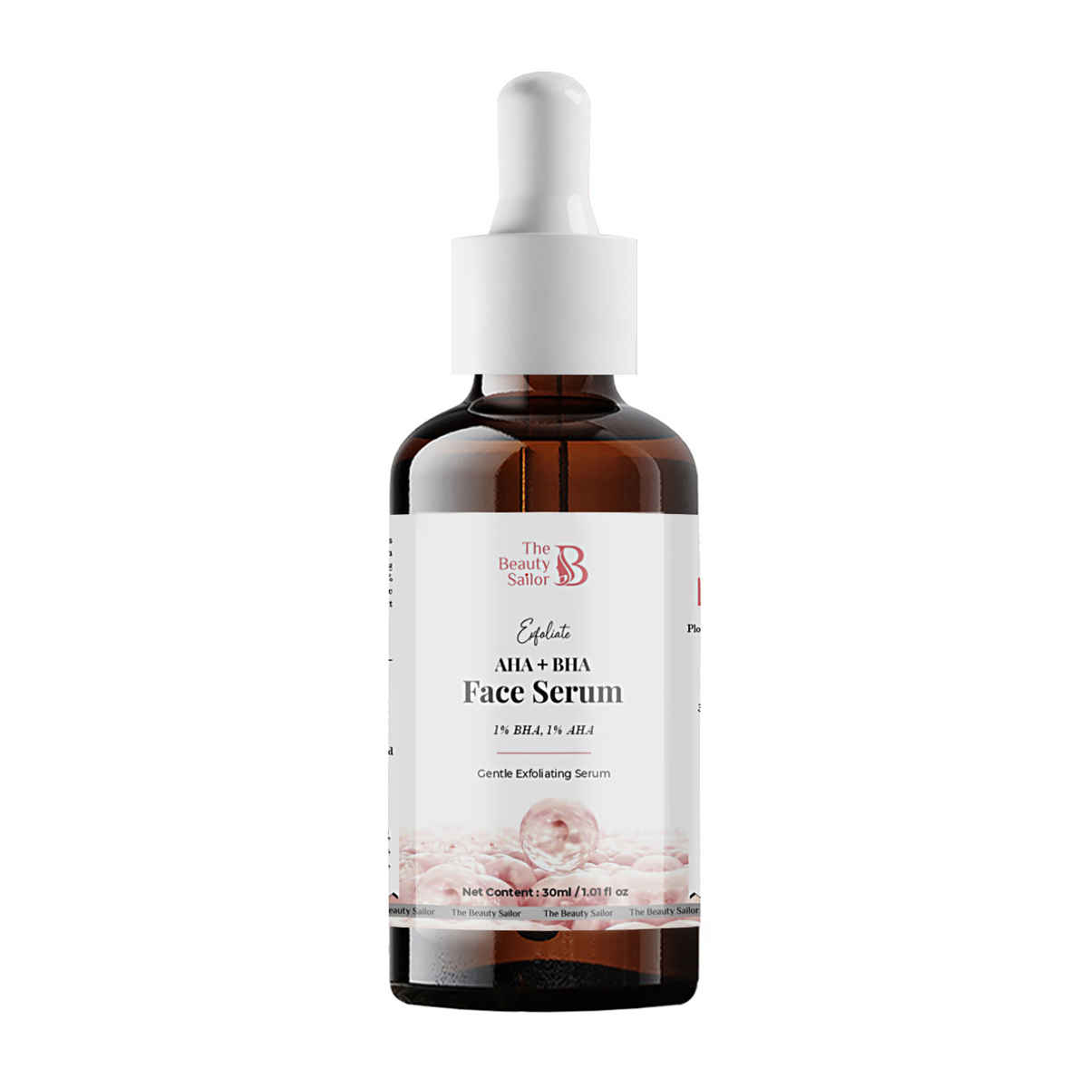 Buy The Beauty Sailor- Exfoliate AHA+BHA Face Serum| enriched with 1% AHA & BHA| gentle exfoliating serum for men and women| all skin types| 30ml - Purplle