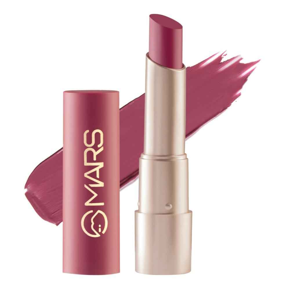 Buy MARS Creamy Matte Long Lasting Lipstick for Women | Creamy Lipstick | Single Swipe Application | Smooth & Light Weight (3.2 gm) (15-Jazzy Jhumar) - Purplle