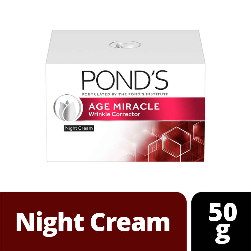 Buy Pond's Age Miracle Youthful Glow Night Cream SPF 15 PA++ | For Anti Ageing | Fades Spots | Boost Radiance | 50g - Purplle