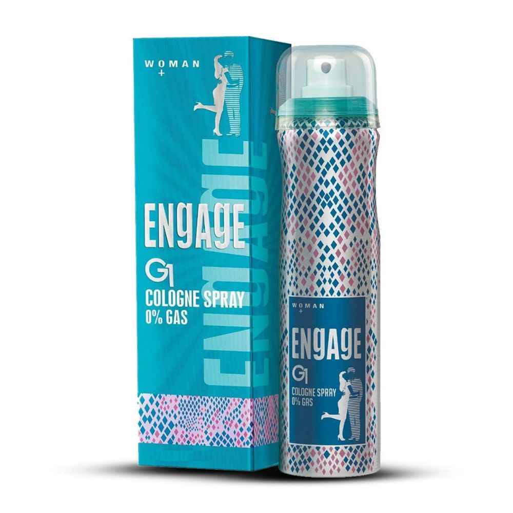 Buy Engage G1 Cologne No Gas Perfume for Women, Floral and Sweet, Skin Friendly, 135ml - Purplle