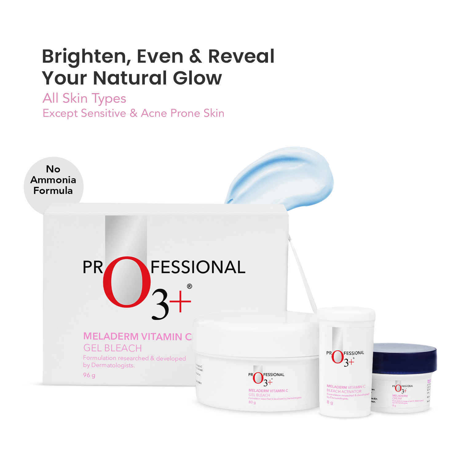 Buy O3+ Meladerm Vitamin C Gel Bleach(96 gm) - Purplle