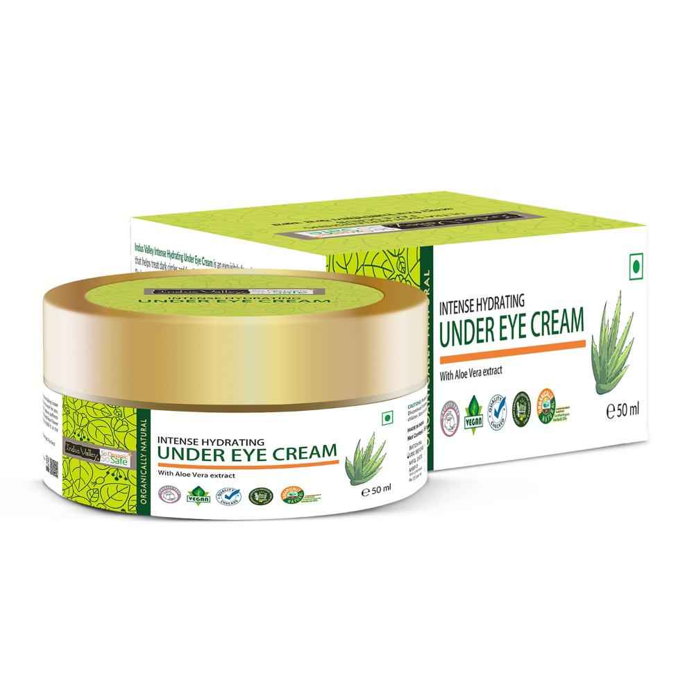 Buy Indus Valley Intense Hydrating Under Eye Cream with Guwahati Anise | Under Eye Moisturiser | 50 ml - Purplle