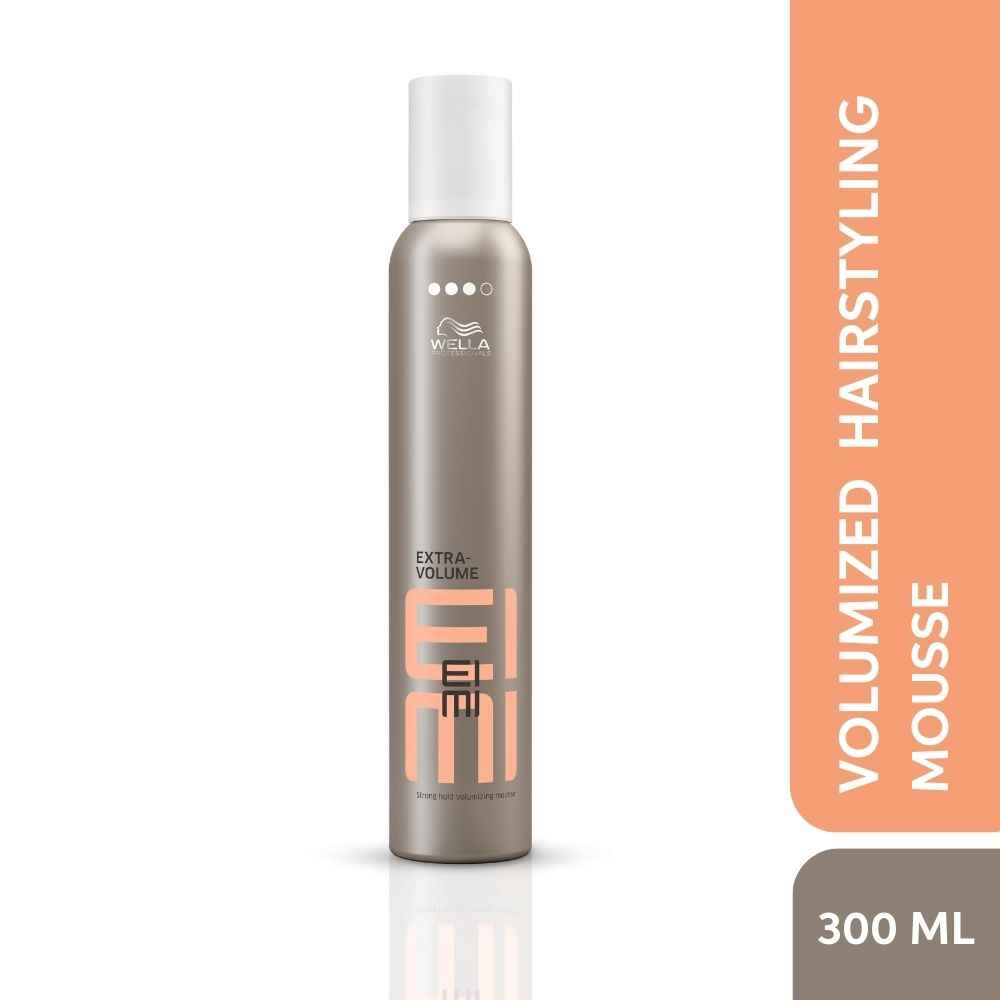 Buy Wella Professionals EIMI Extra Volume Strong Hold Volumizing Hair Mousse, Adds Lift & Fullness - 300 ml - Purplle