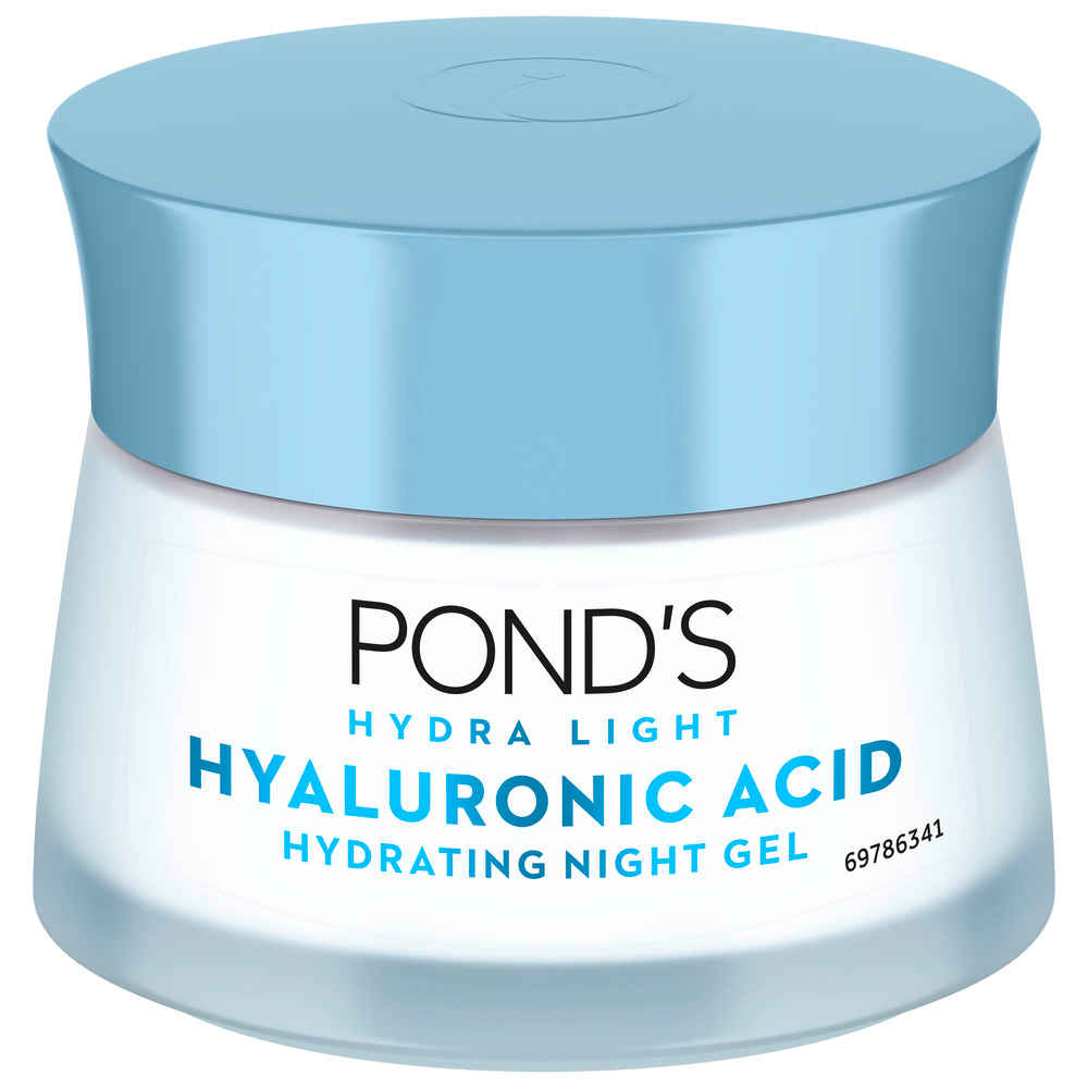 Buy POND'S Hydra Light hyaluronic acid hydrating night gel | 50g - Purplle