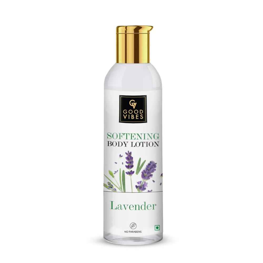 Buy Good Vibes Lavender Softening Body Lotion | Hydrating, Moisturizing | No Parabens, No Sulphates, No Animal Testing (200 ml) - Purplle