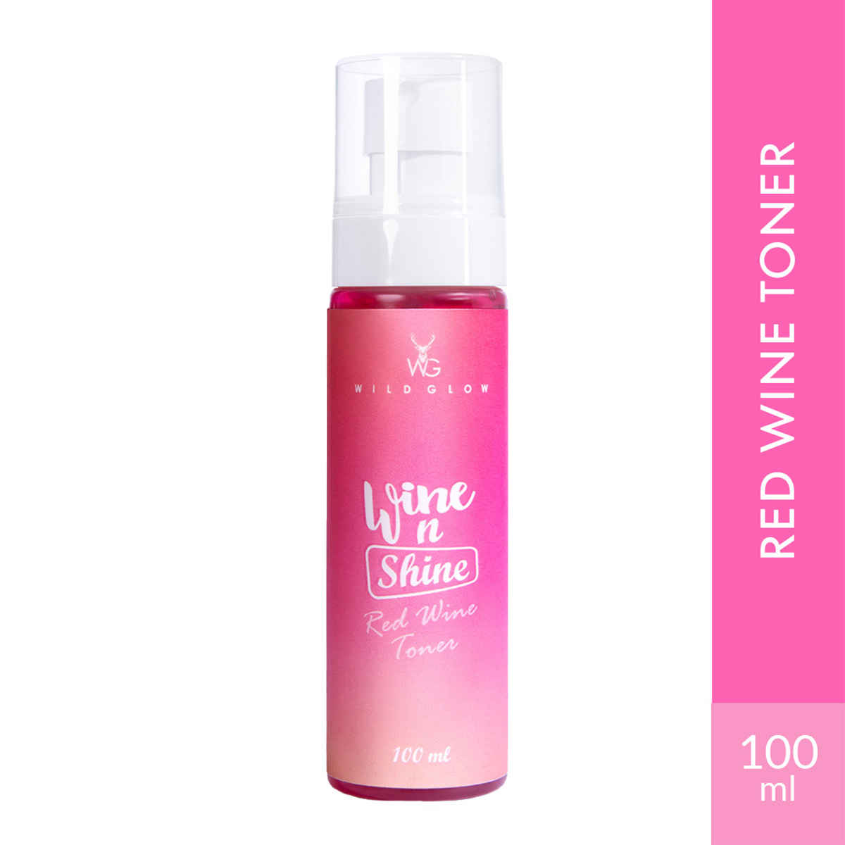 Buy WildGlow Wine N Shine Face Toner 100ml - Purplle