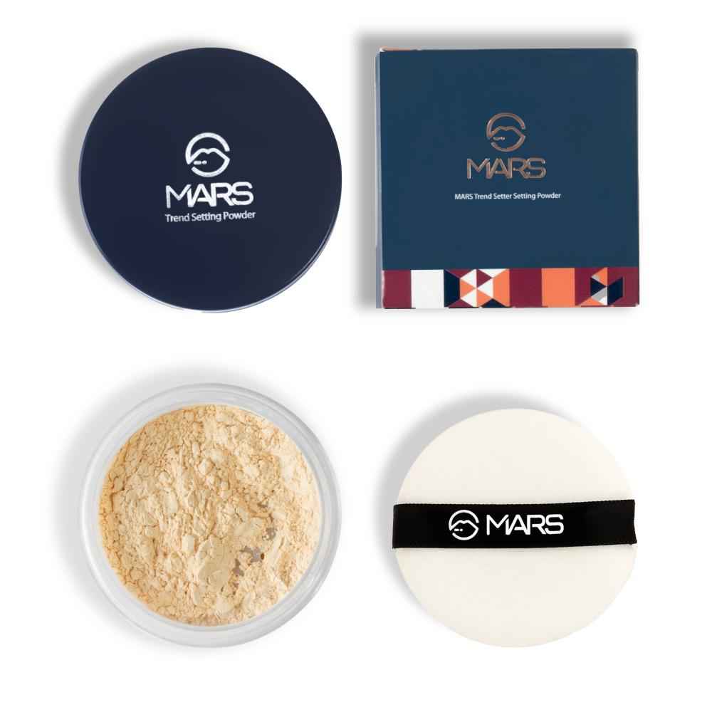 Buy MARS Trend Setting Loose Powder | Lightweight & Long Lasting | Ultra fine Setting Powder for face Makeup (8 gm) (01-Matte Translucent) - Purplle
