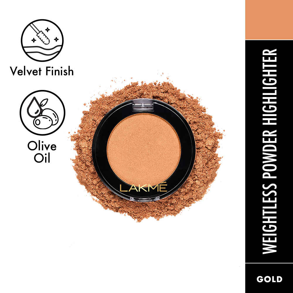 Buy Lakme FaceIt Highlighter Gold H2 4 gm - Purplle