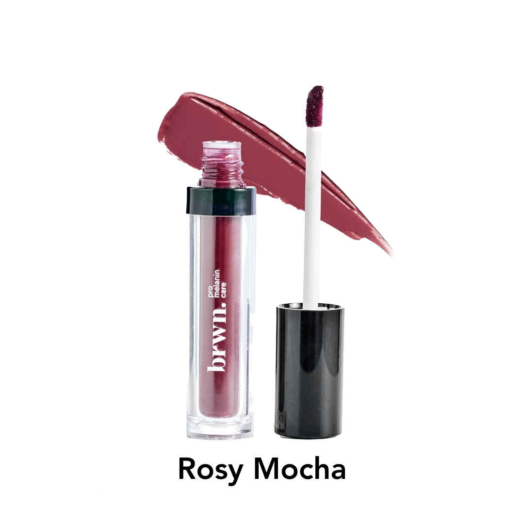 Buy Brwn Matte Melt Liquid Lipstick - Rosy Mocha 4.5ml - Purplle