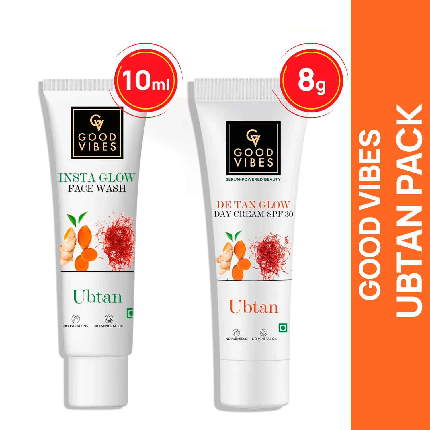 Buy Good Vibes Ubtan Pack Combo of 2 - Purplle