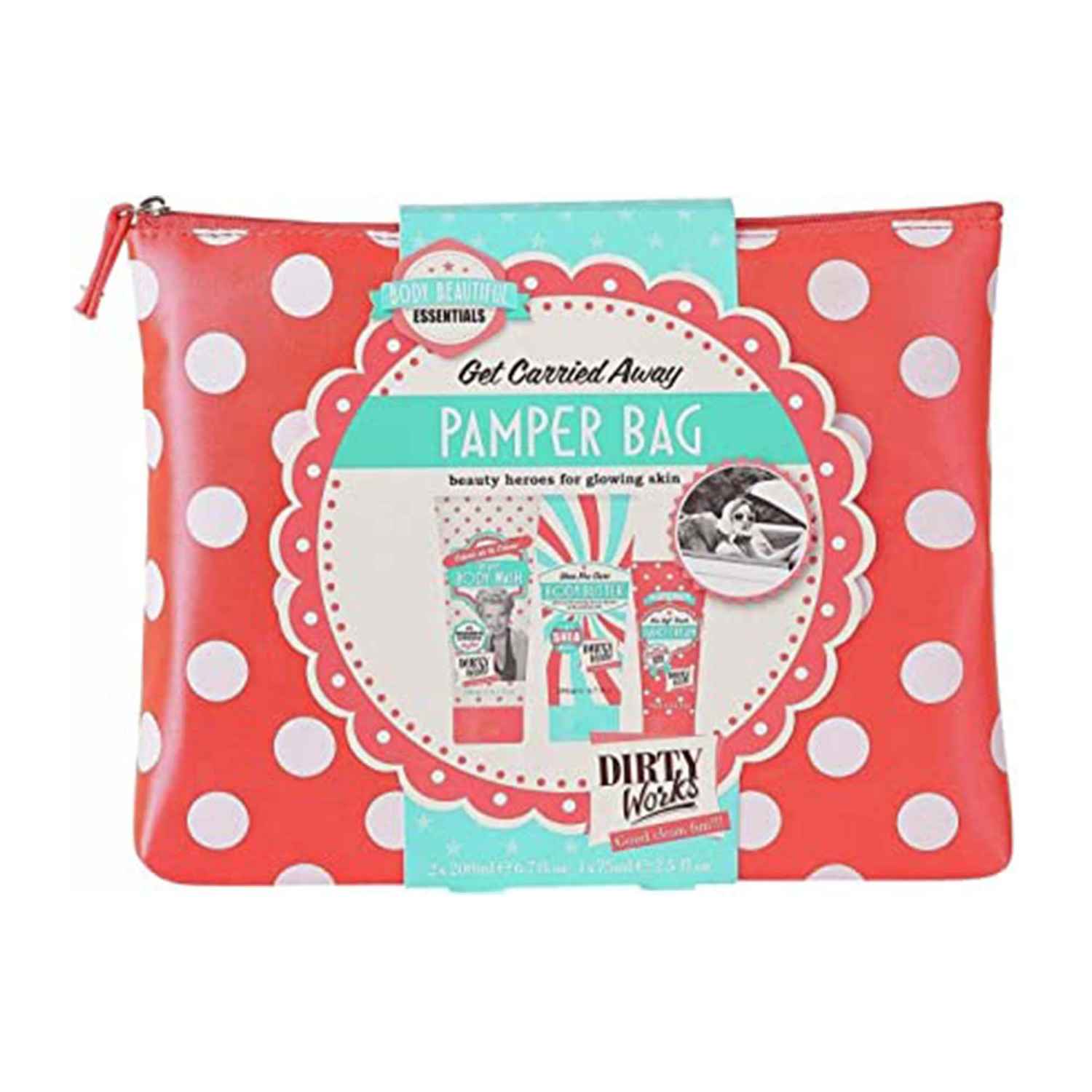 Buy Dirty Works Get Carried Away Pamper Bag - Purplle