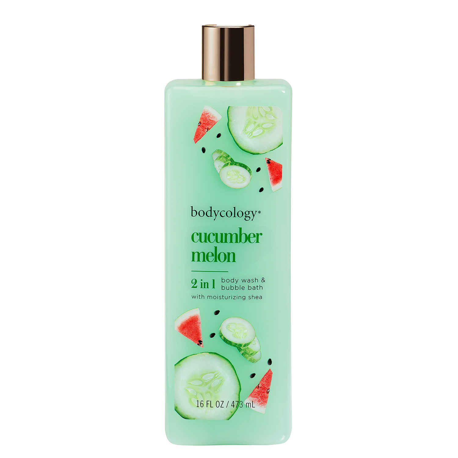 Buy Bodycology Cucumber Melon 2 in 1 Body Wash & Bubble Bath 473ml - Purplle