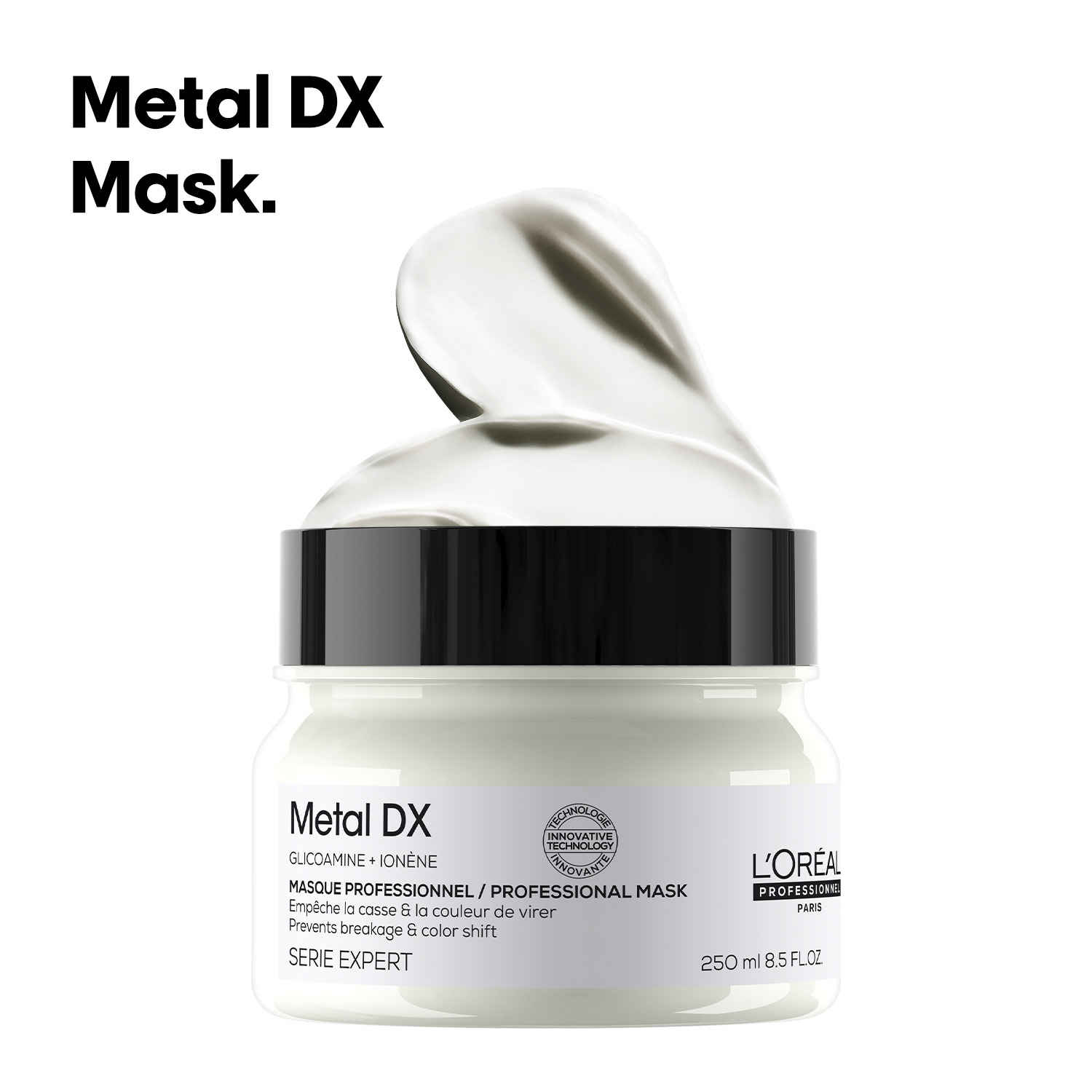 Buy L'Oreal Professionnel Metal DX Anti-Deposit Protector Hair Mask For Hair Breakage 250 ml - Purplle
